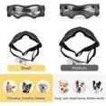 thumbnail image 4 of Dog Goggles Medium Breed, Dog Sunglasses Small Breed Dog Eye Sun Light Protection, Uv Protection Goggles For Dog With Adjustable Straps, 4 of 5