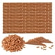 thumbnail image 1 of 350 Piezas Mini Ladrillos Para Paisajismo Ladrillos En Miniatura Pared De Ladrillos Pequeños Ladrillos Para Piezas De Jardín,1/, 1 of 4