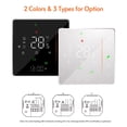 thumbnail image 2 of MesaSe WiFi Smart Thermostat Temperature Controller Weekly Programmable Supports Touch Control/ Mobile APP/ Voice Control Compatible with Alexa/Google Home  for Water/Gas Boiler 5A White, 2 of 9