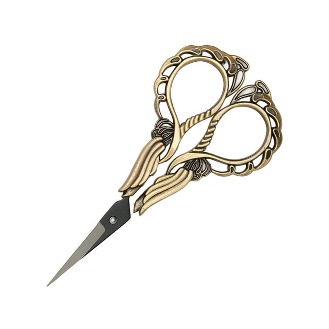 Embroidery Scissors, Sewing Scissors Embroidery Crafting Threading Scissors Small Sewing Scissors Pointed Tip For Paper Cutting Needlework Craft Art Work Handicraft DIY Tool