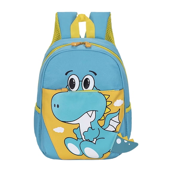 Xfvqtps Backpacks Dinosaur Print Waterproof Large Capacity Schoolbag