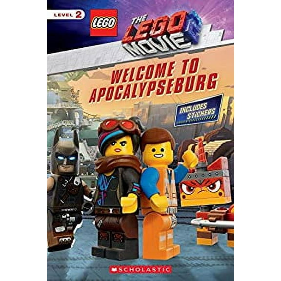 Pre-Owned Welcome to Apocalypseburg (the Lego Movie 2: Reader with Stickers) [With Stickers] (Paperback) 1338307606 9781338307603