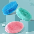 thumbnail image 2 of Yeebline Exfoliating Silicone Body Scrubber Body Silicone Scrubber Brush Silicone Body Wash Scrubber for Skin Exfoliation, 2 of 7