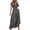Black, variant on Qiopertar Women's V-Neck Sleeveless Maxi Dress Elegant Ruffled Waist Tie Casual Beach Vacation Party Cocktail Evening Ankle Length Dress, Pink M