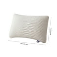 thumbnail image 3 of Wovilon Cool Bed Pillows for Sleeping, Pillow for Stomach Sleepers Hotel Quality Firm Pillow Down Filling Supportive Pillow for Hot Sleepers ( 40 x 64cm, Gray ), 3 of 9