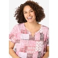 thumbnail image 4 of Woman Within Plus Size 7-Day Notch-Neck Tunic, 4 of 6