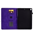 thumbnail image 4 of MonsDirect Case for iPad iPad 9th Generation 10.2 inch 2021-2019, 8th/7th Generation Suede Multi-Angle Stand Cover with Smart Wake/Sleep & Pen Holder & Card Slots for iPad 10.2/Pro 10.5 inch, Purple, 4 of 7
