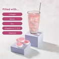 thumbnail image 6 of Paris Hilton x Vitapod Beauty+ Radiant Rose Functional Drink Mix, 28 Pods, Sugar-Free, 10 Calories, Collagen, Biotin, Zinc, Vitamins for Youthful, Glowing Skin, 6 of 10