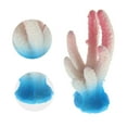 thumbnail image 4 of 1 Pcs Colorful Coral Reef Decor Mini Faux Coral Decor for Aquarium Decorations Pink Blue 3x6cm, 4 of 6