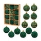 thumbnail image 2 of Seyotauo 12 Pack Velvet Ornaments for Christmas Tree, Velvet Christmas Balls Christmas Tree Ball Ornaments Decorative Hanging Ornaments for Tree for Party, 2 of 6