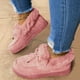 thumbnail image 5 of Zapatos de algodón para mujer 20 años invierno Europa y Estados Unidos arco zapatos cálidos planos de gran tamaño Mao Mao zapatos de mujer de gran tamaño, 5 of 6