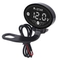 thumbnail image 3 of Voltímetro LED Para Motocicleta Monitor De Batería Para Motocicleta Resistente Al Agua Digital De Alto Rendimiento Para Montaje En Manillar ANGGREK Accesorios, 3 of 8