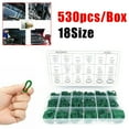 thumbnail image 5 of KERISTE 530Pcs Car O Ring Seal R134A Universal Auto Air Conditioning Rubber Gasket Kit, 5 of 8