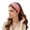Pink, variant on Boho Headbands for Women Korean Style Chiffon Stretch Headband Comfortable Non Hair Band for Daily Face Washing Home Leisure And Simple Dressing