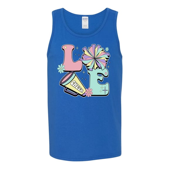 Wild Bobby Love Cheer Men Tank Top