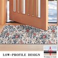 thumbnail image 3 of Pioneer Flower Floral Print Pattern Door Rugs,Washable Non Slip Door Mats Indoor,Decorative Door Mats,Entry Mat Indoor for Entrance,Bedroom,Kitchen,Bathroom,17"x30", 3 of 6