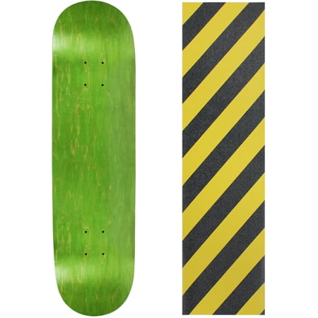 Skateboard Deck Pro 7-Ply Canadian Maple STAINED GREEN With Griptape 7.5  - 8.5 price history on PriceWatchPro