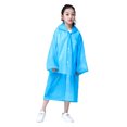 thumbnail image 1 of Los impermeables desechables para niños Dinheiro con hebilla y gorra de 6 piezas son livianos, fáciles de transportar e impermeables, 1 of 5