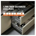 thumbnail image 2 of 16 Inch Drawer Slides 6 Pairs, Heavy Duty Full Extension Soft Close Rails - Steel Side Mount Runners, Ball Bearing Glides for Kitchen Cabinets, 2 of 9