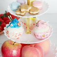 thumbnail image 6 of Kozart 3-Tier Cupcake Stand Plastic Dessert Tower Serving Tray for Wedding Birthday Autumn Tea Baby Shower Halloween Party, 6 of 6