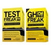 (1) PHARMAFREAK - TEST FREAK - USA | Testosterone Booster and (1) PHARMAFREAK GH FREAK Growth Hybrid Sleep Supplement