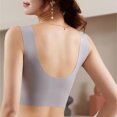 thumbnail image 5 of Besolor Bras for Women Comfort Seamless Bra Wireless Full Coverage Padded Bralettes Stretchy Everyday Bras for Women Gray, 5 of 6