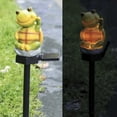 thumbnail image 3 of Cute Animal Solar Ground Insert Light Outdoor Resin Solar Light For Garden Yard Patio Decoration Star Light Paper Fence Lights Wi Solar Lights Indoor Home Lamp Rice Lights Plug in Cord Smart Light, 3 of 3