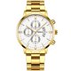 thumbnail image 1 of Reloj de pulsera de acero para hombre, reloj de cuarzo con calendario, para negocios y ocio, reloj para hombre, 1 of 6