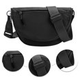 thumbnail image 1 of Bolso Hombro Crescent Bag para Mujeres Y Hombres Deporte Yoga Nailon Con Doble, 1 of 9
