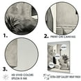 thumbnail image 3 of Designart "Minimalist Scenery Depicting The Harmony Of Elements V" Power Plants Floater Framed Canvas Prints, 3 of 5