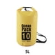 thumbnail image 5 of Toystoory Bolsas impermeables, mochila multifuncional para exteriores, bolsa plegable para Kayak, Rafting, piscina, pesca, canotaje, deportes Deportes acuáticos Amarillo 5L solo hombro, 5 of 6