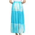 thumbnail image 2 of Sakkas Trinity Gypsy Boho Gauzy Skirt - Turquoise - One Size, 2 of 4