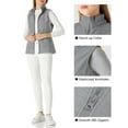 thumbnail image 5 of Off Road Ventures Womens Fleece Lined Vests Lightweight Zip Up Outerwear Sleeveless Vest Jacket for Running Hiking Travel, 5 of 7