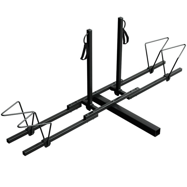 Costway Upright Heavy Duty 2 Bike Bicycle Hitch Mount Carrier Platform Rack Truck Suv Walmart Com Walmart Com