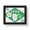 Rolled Canvas, variant on Think Green Flower Fist Poster, Environmental Wall Art