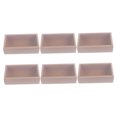 thumbnail image 4 of ELAYARD 6pcs Trinket Boxes in Wood Color for Simple Design and Storage Needs, 4 of 8