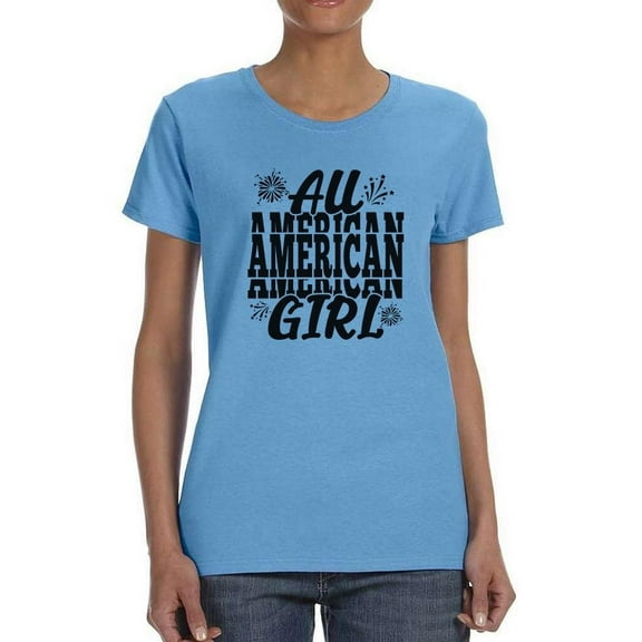 An All American Girl T-Shirt Women -Image by Shutterstock, Female x-Large