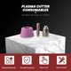 thumbnail image 2 of 50 Piezas Consumibles de la Antorcha del Cortador Plasma Kit Tazas Boquillas para Cortadora -60 -55 WSD-60 Fit CUT-60 LGK-60, 2 of 5