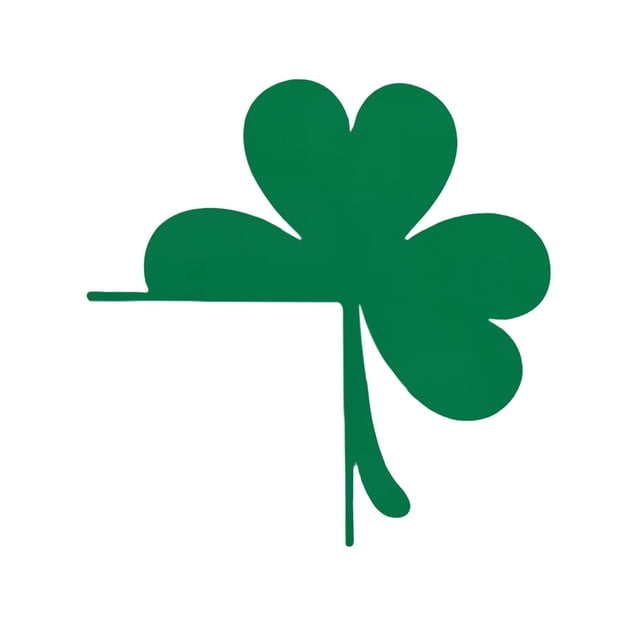 St. Patrick's Day Decorations Wooden Corner Door Frame