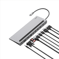 thumbnail image 1 of Adaptador Belkin Multipuertos USB C 11 en 1 gris, 1 of 8