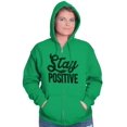 thumbnail image 3 of Stay Inspiration Motivation Gym Zip Up Hoodie Men's Women's Brisco Brands S, 3 of 6