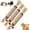 3PCS-L, variant on Cat Natural Silvervine Sticks, Catnip para Gatos Chew Cat Toys, Interactive Dental Stick Gatos for Indoor Cats, Boost Appetite & Relieve Anxiety