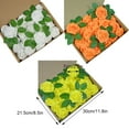 thumbnail image 4 of Yuarrent 25 piezas PE Artificial Rosa decorativa realista hogar escritorio boda fiesta ceremonia flor rama planta decoración Kits de decoración para fiestas Azul claro, 4 of 6