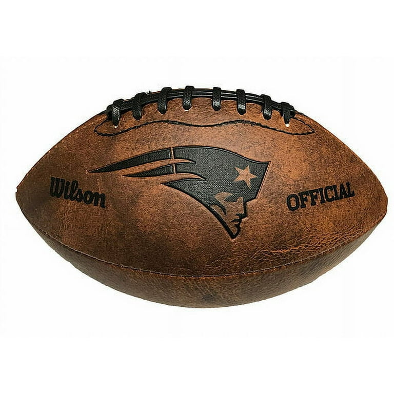 【USA製・美品】Wilson NFL パトリオット ブレッドソー L 90s NFL - Wilson 9 Inch Throwback Football - New England Patriots