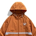 thumbnail image 5 of QSAWXQZ Men's Reflective Sun Protection Windbreaker UPF 50+ Zip up Lightweight Hooded Jacket Loose Breathable Outdoor Activewear with Pockets 3XL, 5 of 5