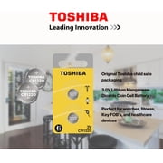 Toshiba CR1220 3V Button Cell Battery 25 Count