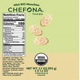 thumbnail image 6 of Chefona Foods Gluten Free Cookie Biscuits - Made with Gluten Free Oats and Dark Chocolate and Apples and Seeds - Two Flavor Pack, 6 of 9