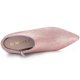 thumbnail image 4 of Botines Punta Puntiaguda Con Purpurina Tacón De Aguja Brillantina Para Mujer Rosa claro 35, 4 of 6
