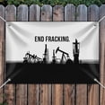 thumbnail image 3 of End Fracking Big Oil Drilling Home Business Office Sign, 3 of 3
