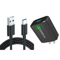 Home Charger for Boost Mobile Celero 5G/Plus (2024) - 18W Fast 6ft USB Cable Type-C Turbo Charge Travel for Celero 5G/Plus (2024) Models